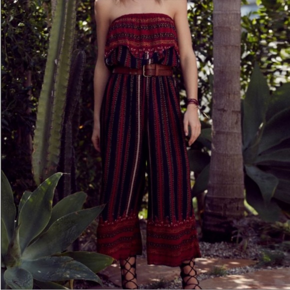 Free People Simone Strapless Jumpsuit - Picture 3 of 7